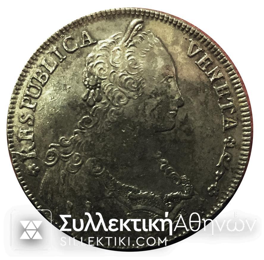 ITALY (VENICE) Ludovico Manin Tallero 1769 AXF